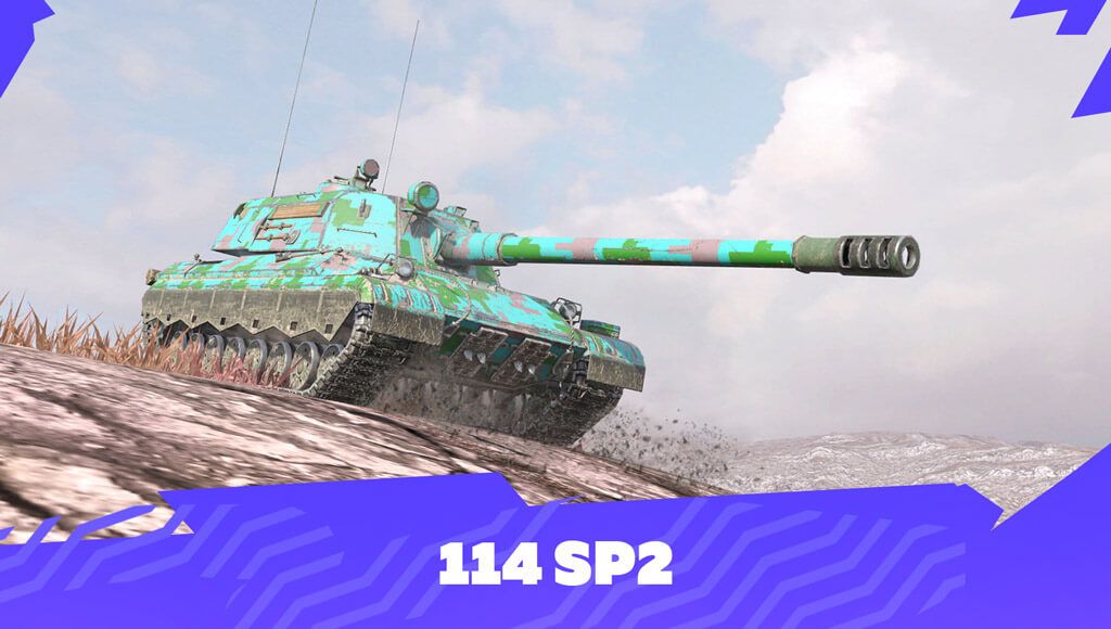Купить Премиум Танк 114 SP2 для Tanks Blitz | Танкс Блиц