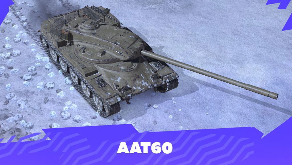 Купить Премиум Танк AAT60 для Tanks Blitz | Танкс Блиц