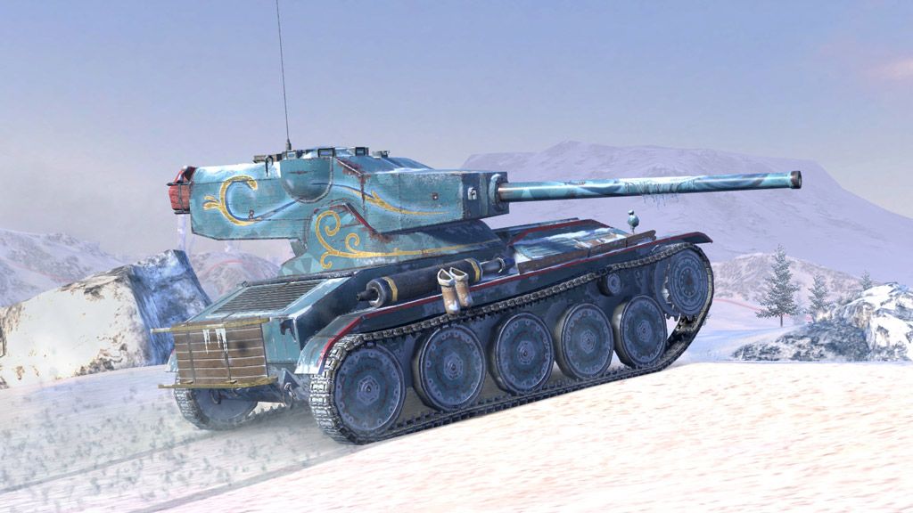 Купить Премиум Танк AMXmas для Tanks Blitz | Танкс Блиц