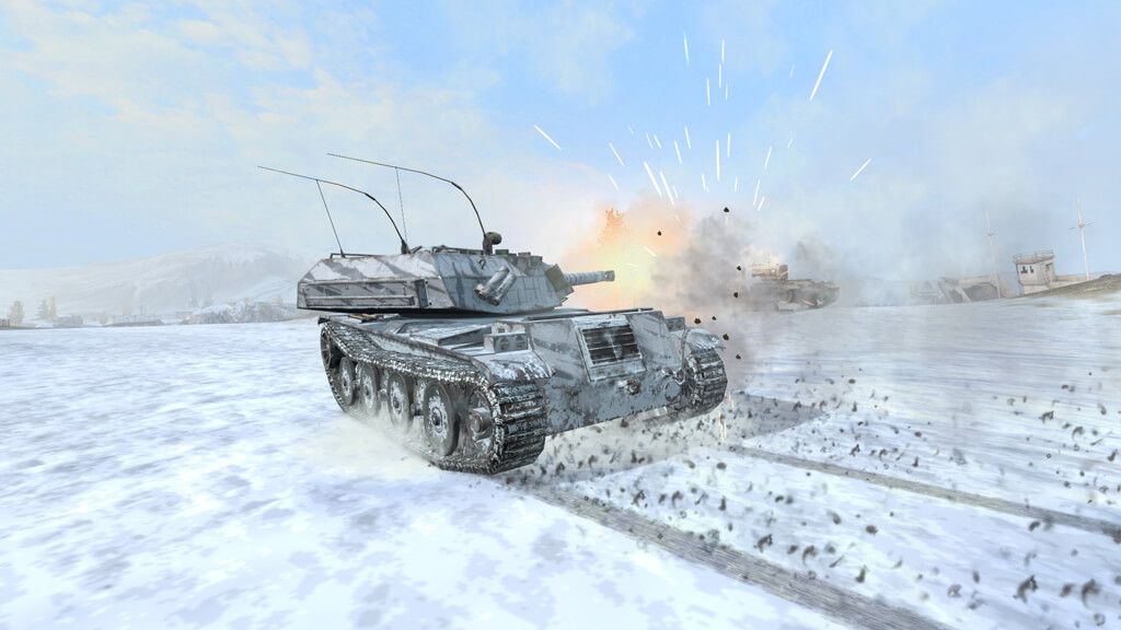 Купить Премиум Танк B-C Bourrasque для Tanks Blitz | Танкс Блиц