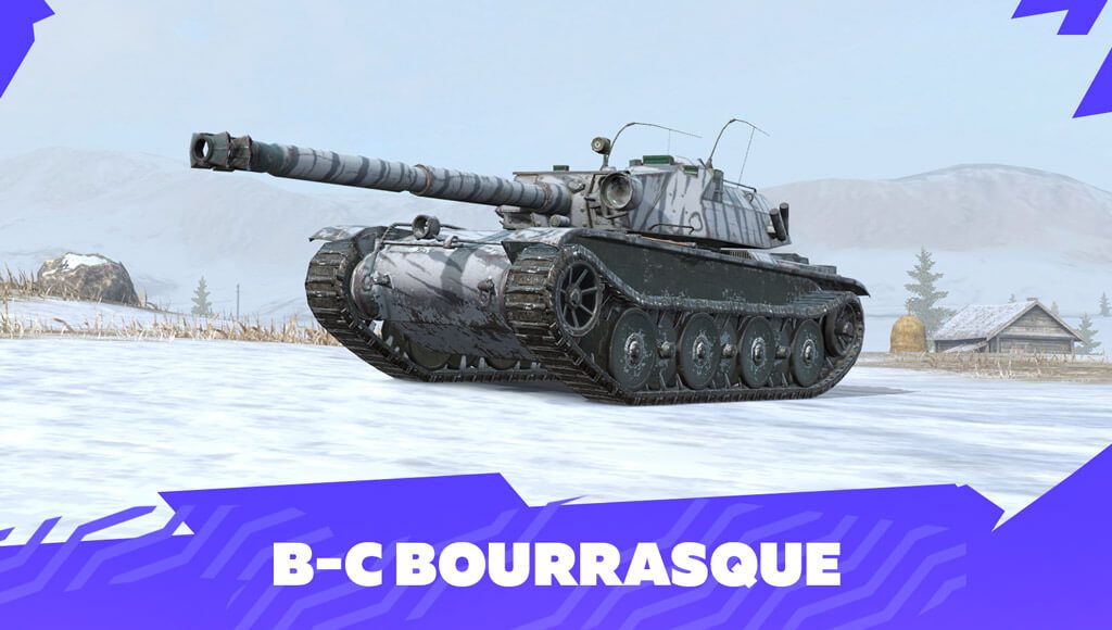 Купить Премиум Танк B-C Bourrasque для Tanks Blitz | Танкс Блиц