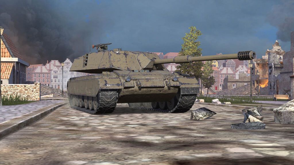 Купить Премиум Танк Bisonte C45 для Tanks Blitz | Танкс Блиц