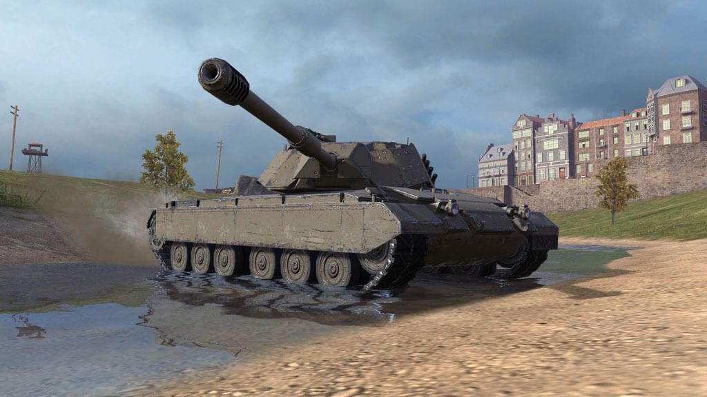 Купить Премиум Танк Bisonte C45 для Tanks Blitz | Танкс Блиц