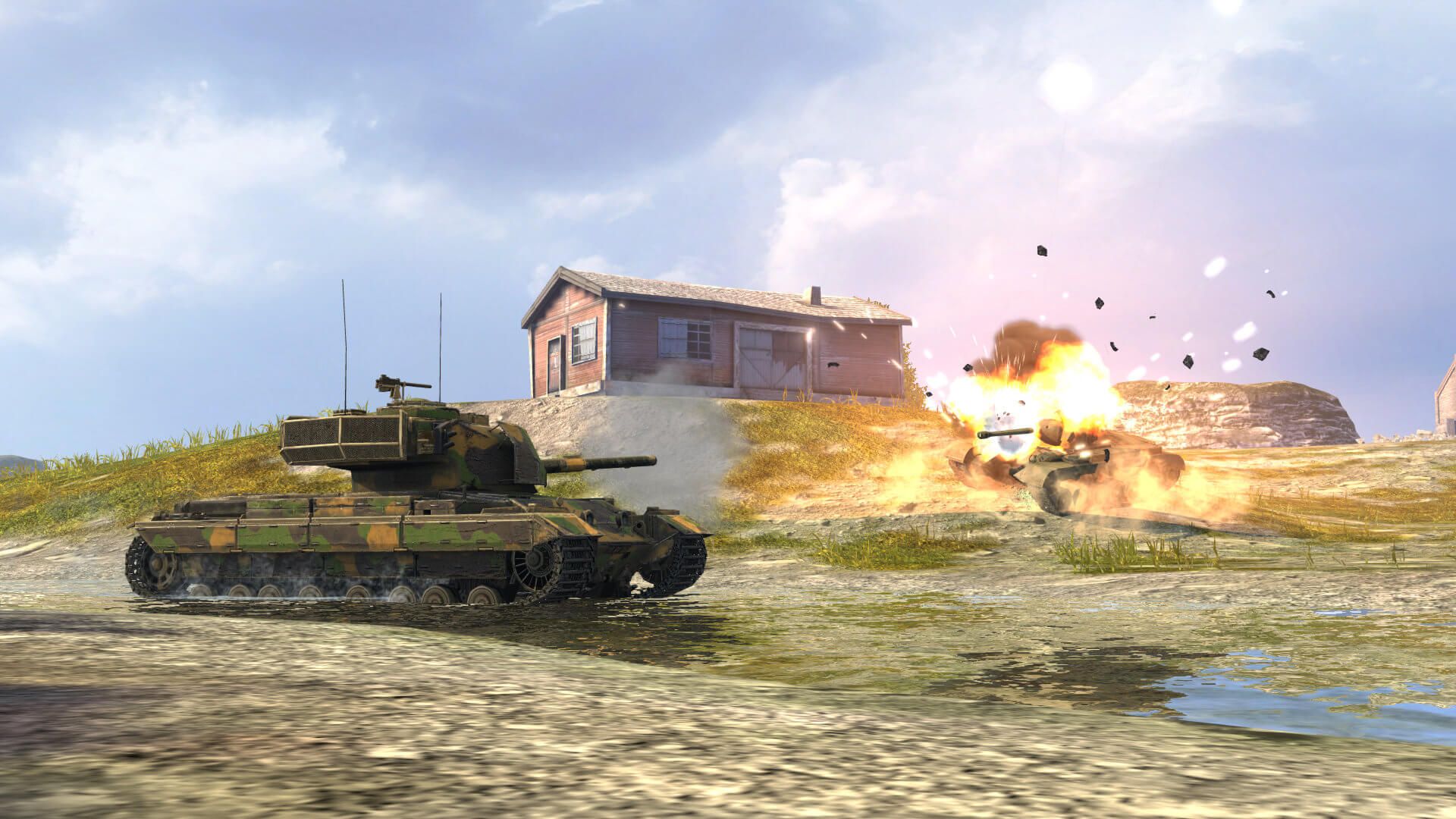 Купить Премиум Танк Caernarvon Action X для Tanks Blitz | Танкс Блиц