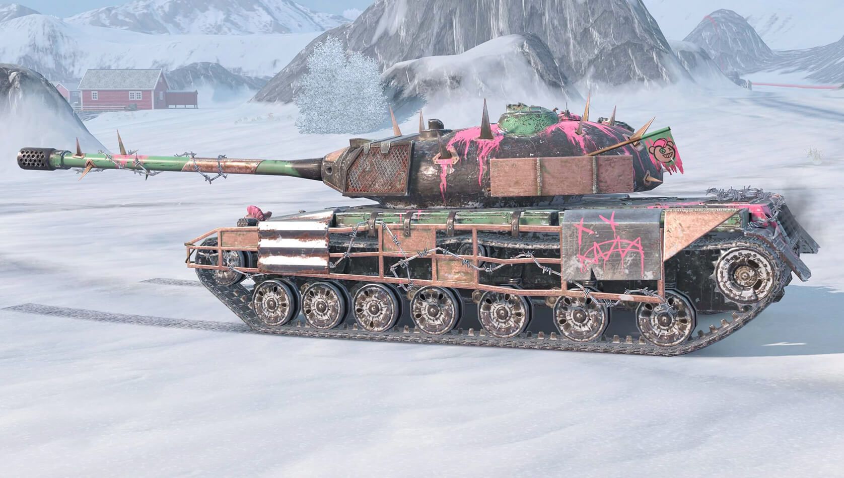 Купить Премиум Танк Камуфляж «Неформал» для BZ-58-2 для Tanks Blitz | Танкс Блиц