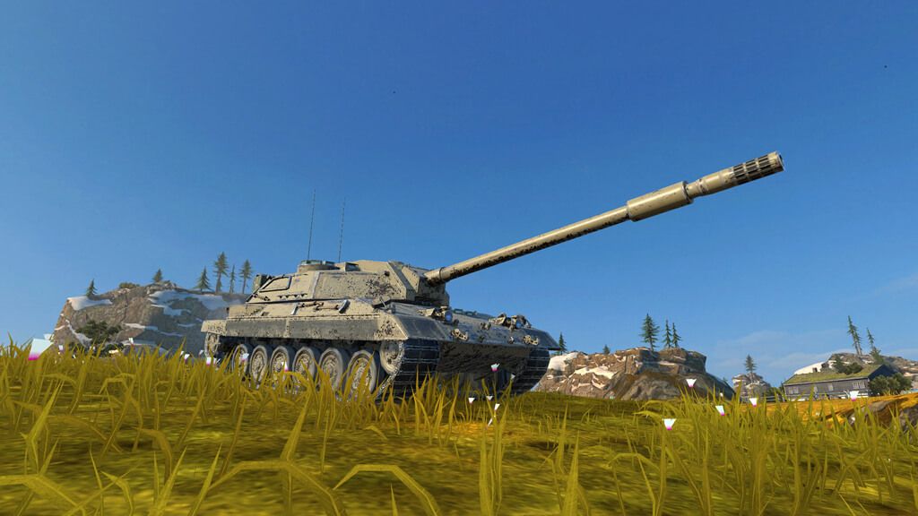 Купить Премиум Танк Carro 45t для Tanks Blitz | Танкс Блиц