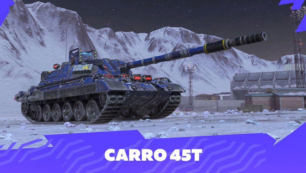 Купить Премиум Танк Carro 45t для Tanks Blitz | Танкс Блиц