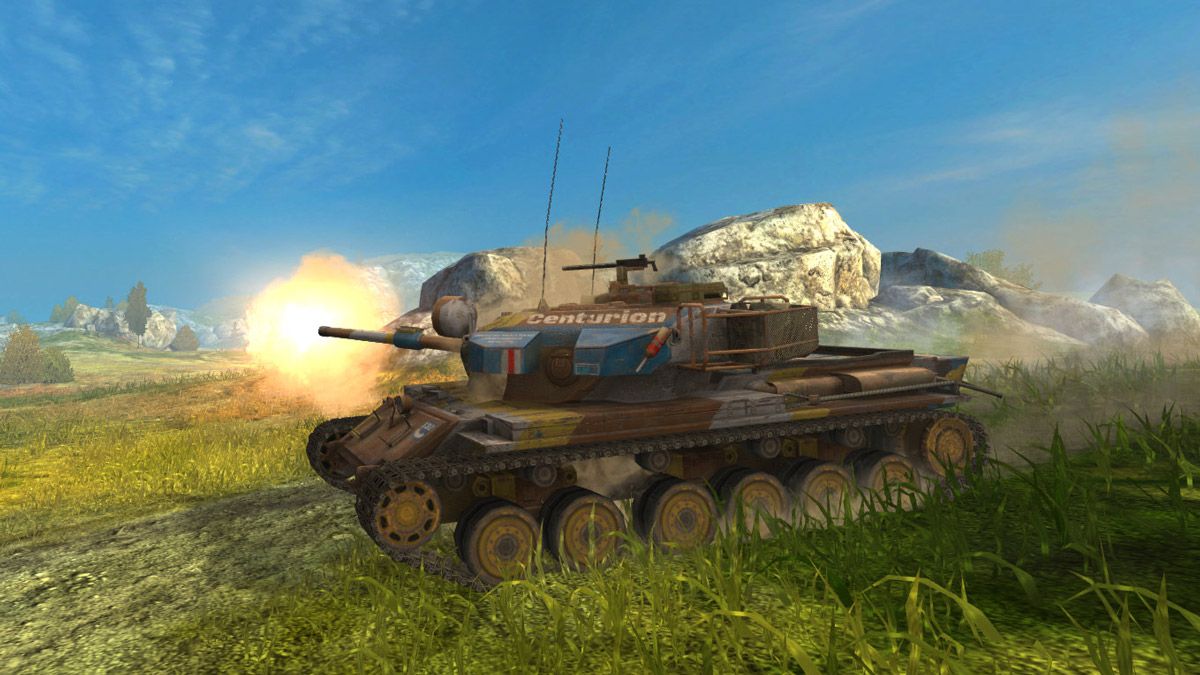 Купить Премиум Танк Centurion Mk. 5/1 для Tanks Blitz | Танкс Блиц