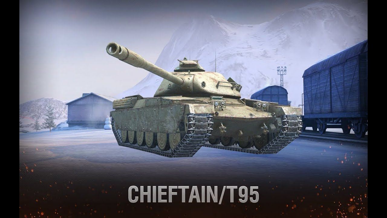Купить Премиум Танк Chieftain T95 для Tanks Blitz | Танкс Блиц
