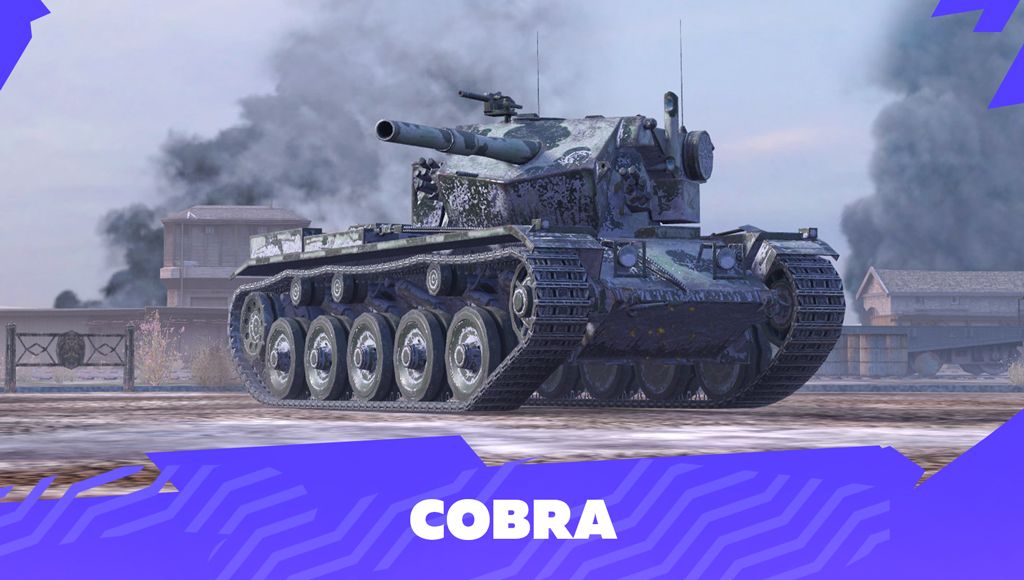 Купить Премиум Танк Cobra для Tanks Blitz | Танкс Блиц