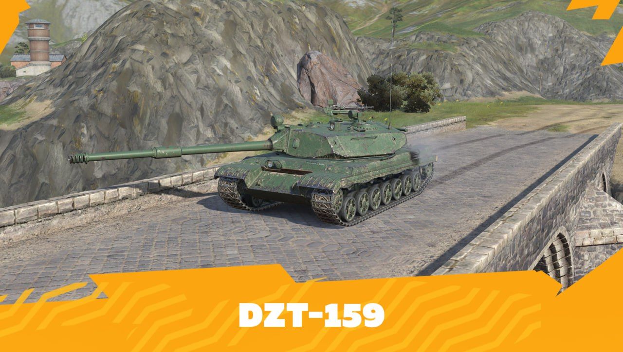 Купить Премиум Танк DZT-159 для Tanks Blitz | Танкс Блиц