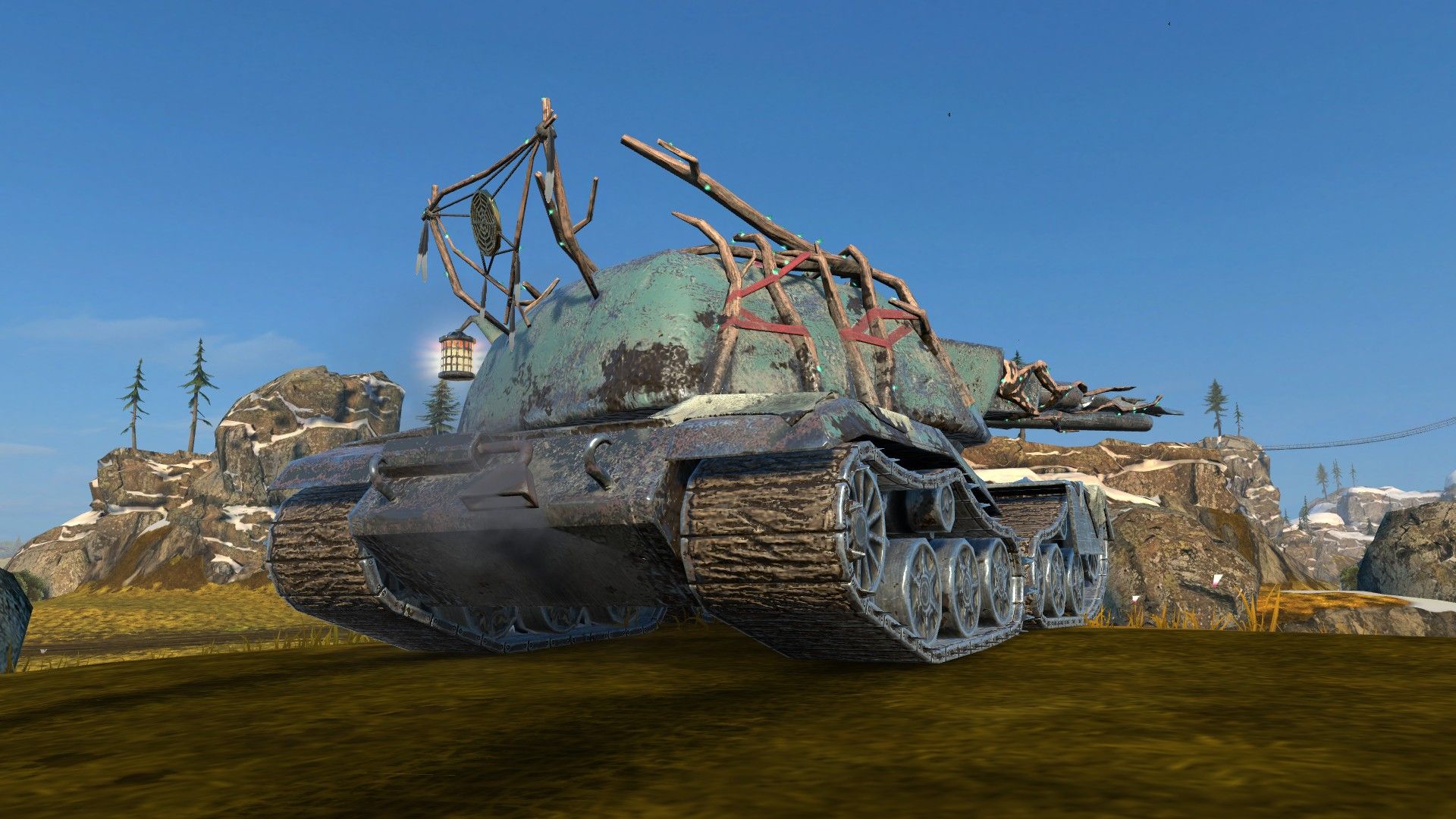 Купить Премиум Танк Лесная Ведьма для Tanks Blitz | Танкс Блиц