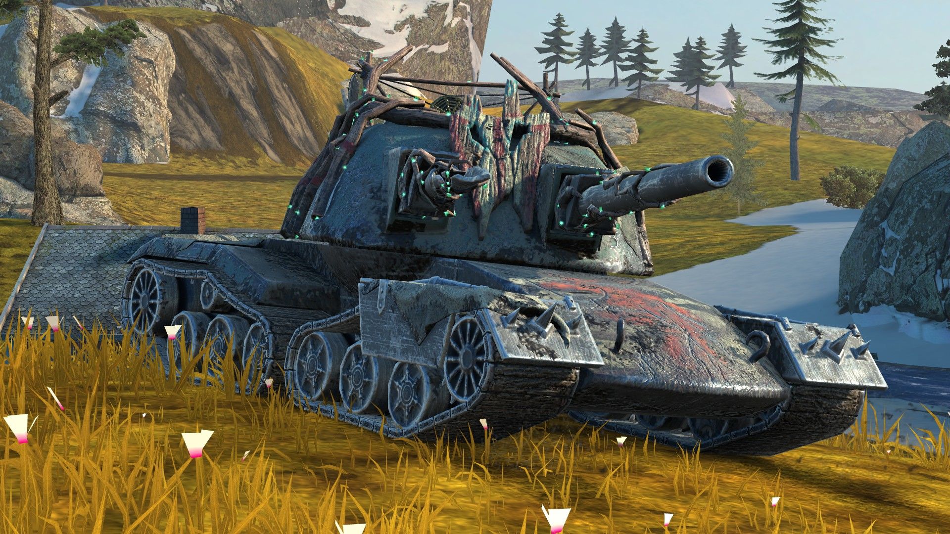 Купить Премиум Танк Лесная Ведьма для Tanks Blitz | Танкс Блиц