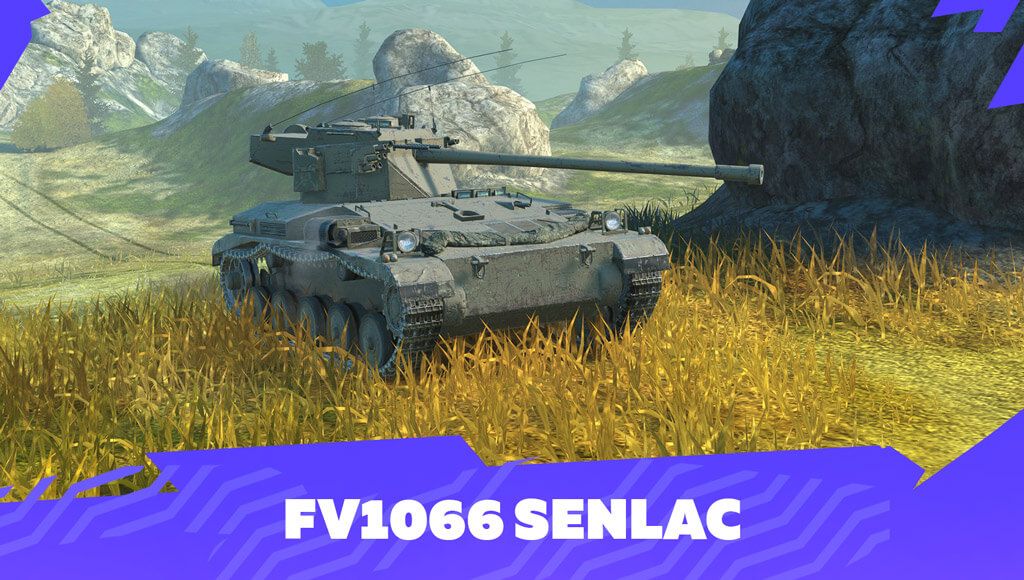 Купить Премиум Танк FV1066 Senlac для Tanks Blitz | Танкс Блиц