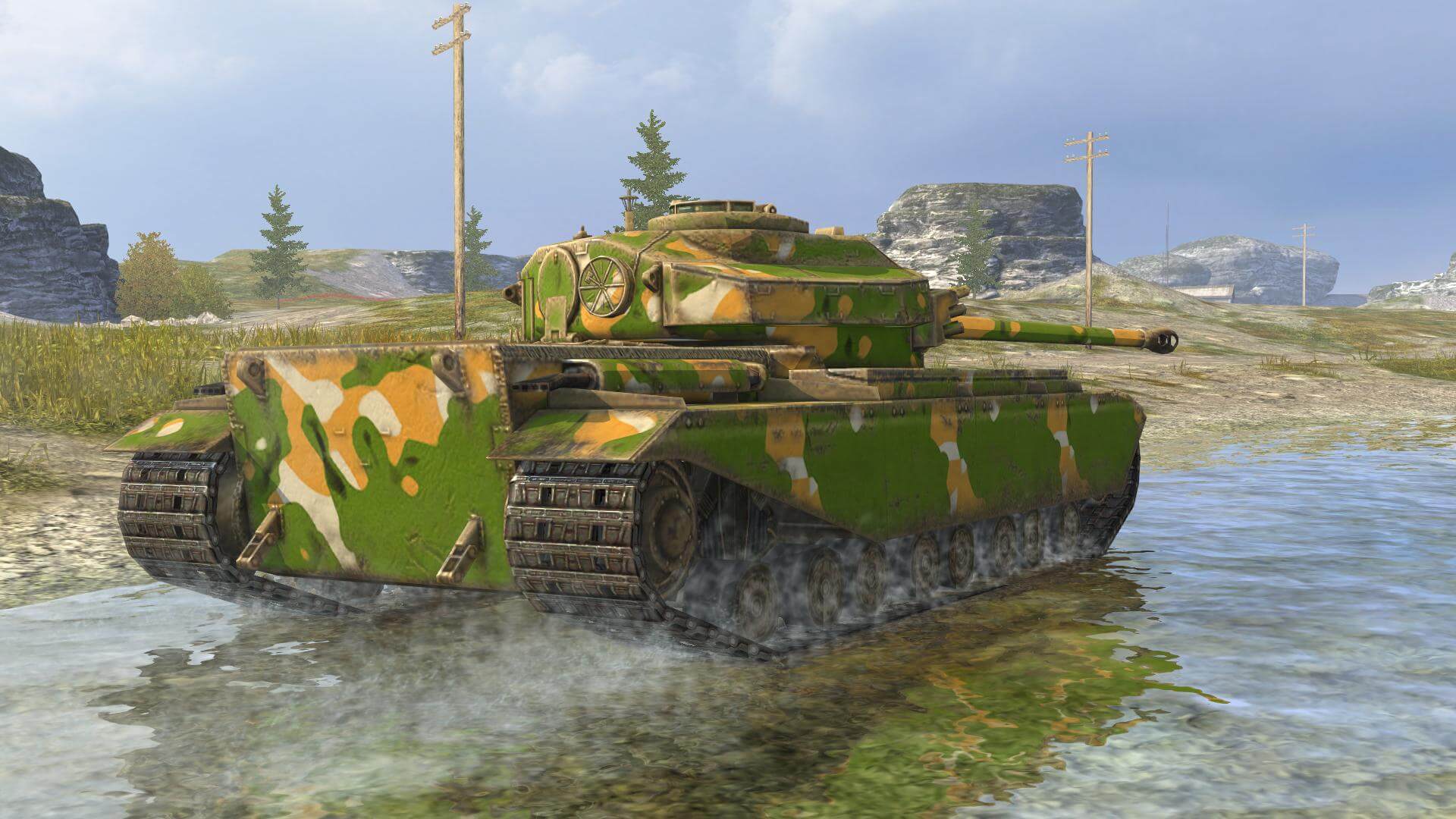 Купить Премиум Танк FV201 (A45) для Tanks Blitz | Танкс Блиц