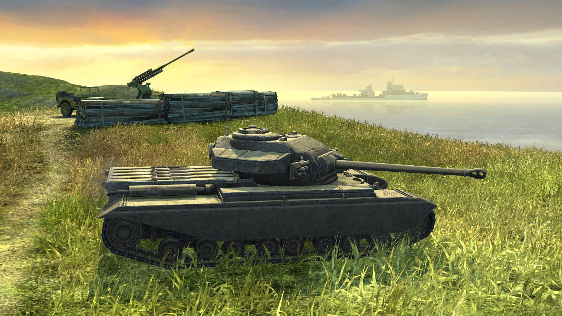 Купить Премиум Танк FV201 (A45) для Tanks Blitz | Танкс Блиц