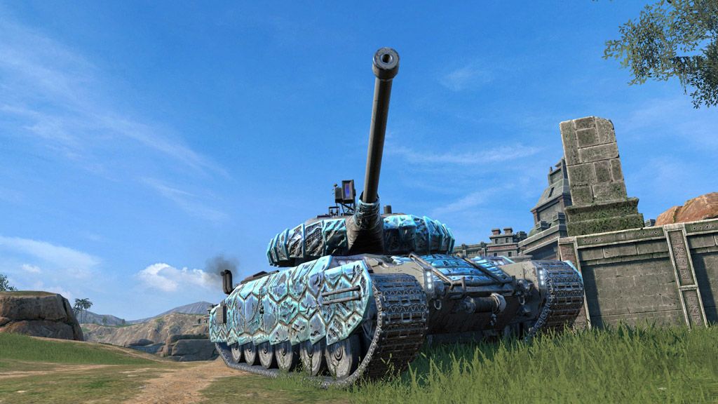 Купить Премиум Танк Glacier для Tanks Blitz | Танкс Блиц
