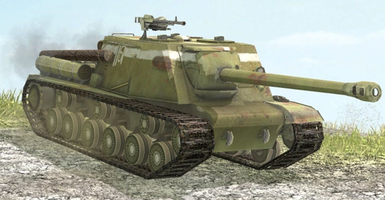 Купить Премиум Танк ИСУ-122С для Tanks Blitz | Танкс Блиц