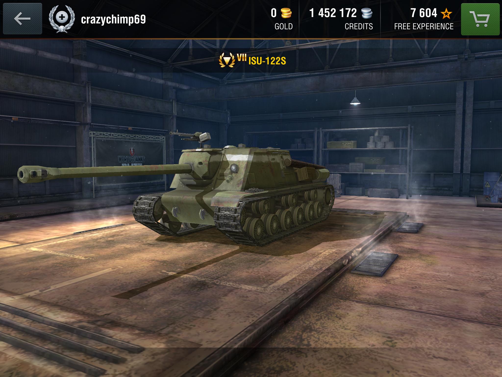 Купить Премиум Танк ИСУ-122С для Tanks Blitz | Танкс Блиц