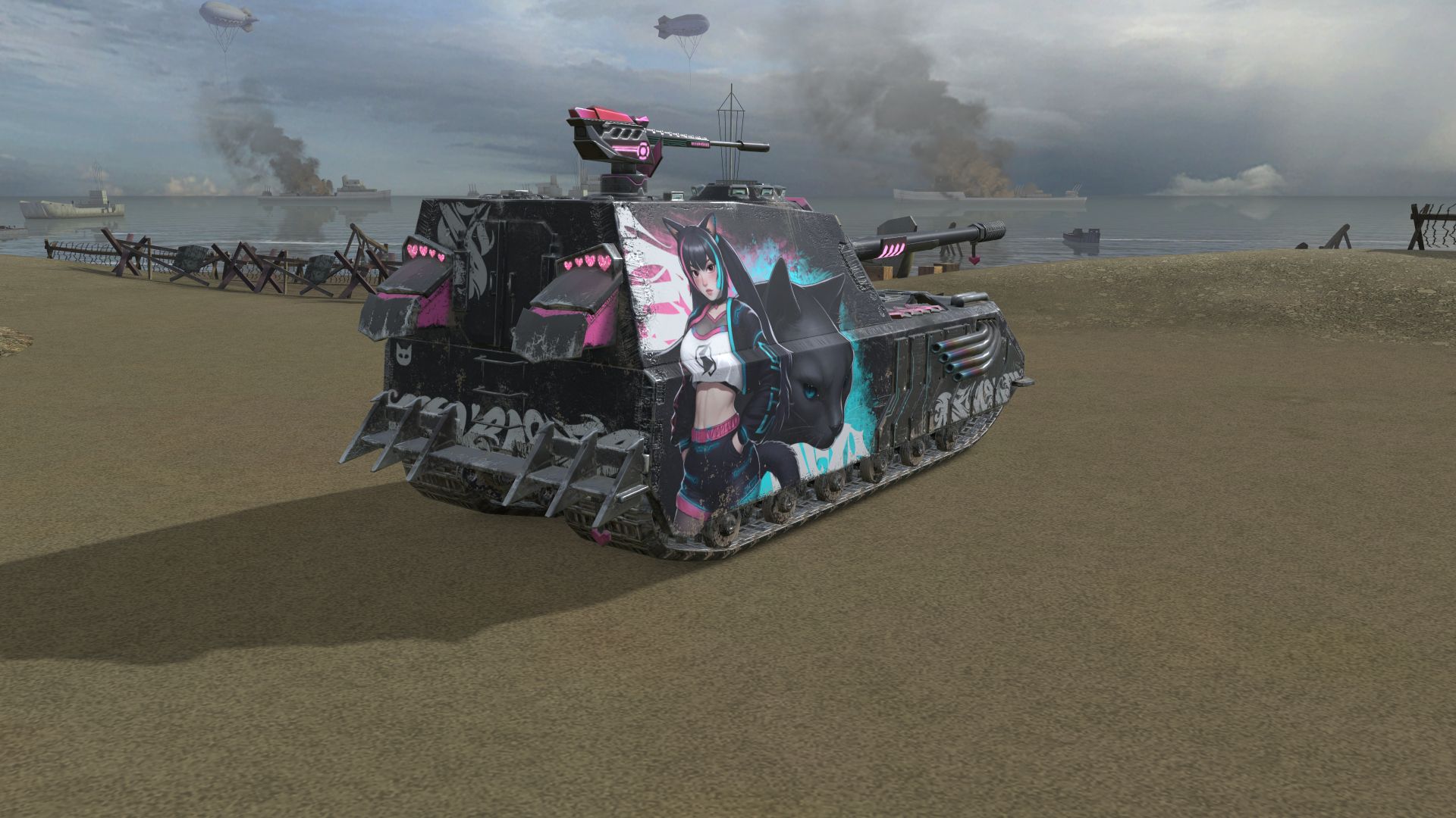 Купить Премиум Танк Камуфляж «Катана» для StuG Maus для Tanks Blitz | Танкс Блиц