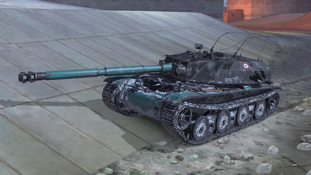 Купить Премиум Танк Камуфляж «Нуар» для B-C Bourrasque для Tanks Blitz | Танкс Блиц