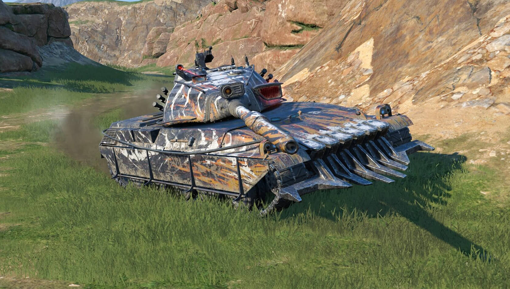 Купить Премиум Танк Камуфляж «Саламандра» для AMBT для Tanks Blitz | Танкс Блиц