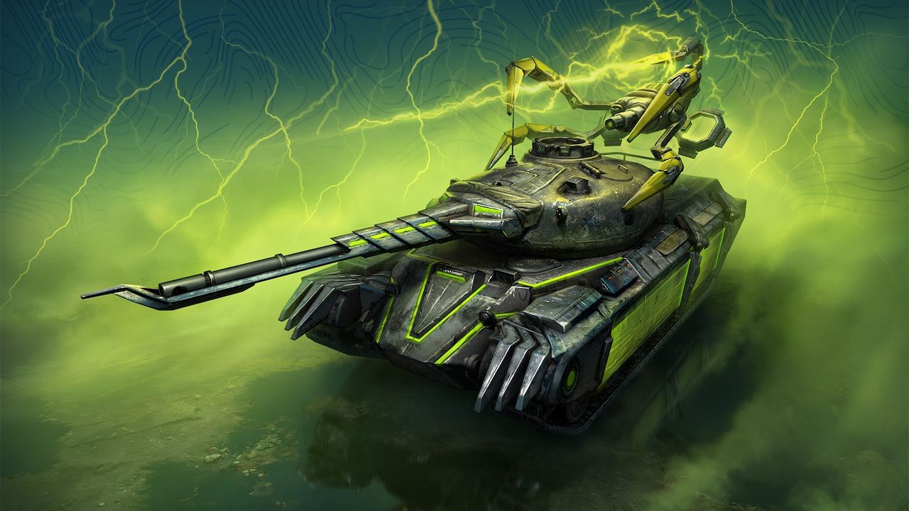 Купить Премиум Танк Камуфляж «Угрожающий» для Progetto M35 mod. 46 для Tanks Blitz | Танкс Блиц