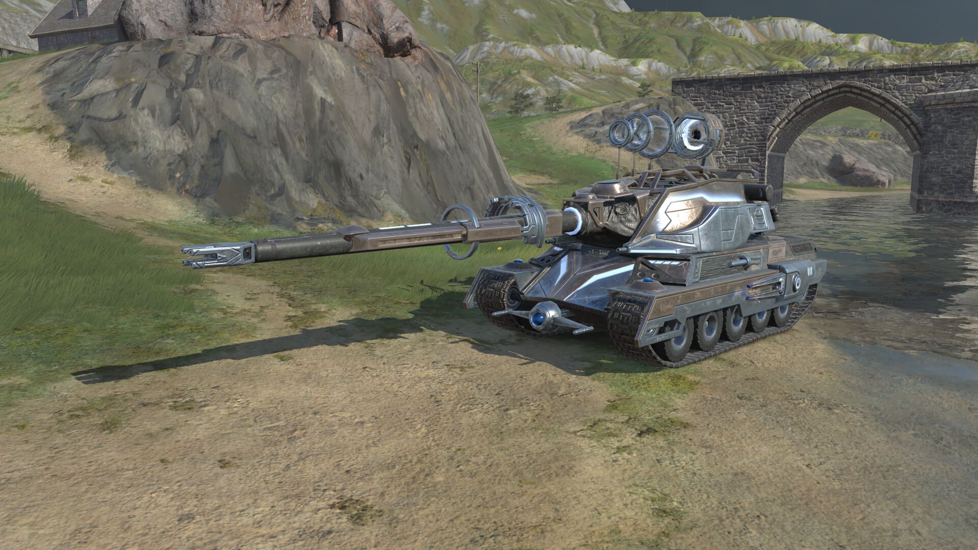 Купить Премиум Танк Камуфляж «Внеземной» для Lorraine 50 t для Tanks Blitz | Танкс Блиц