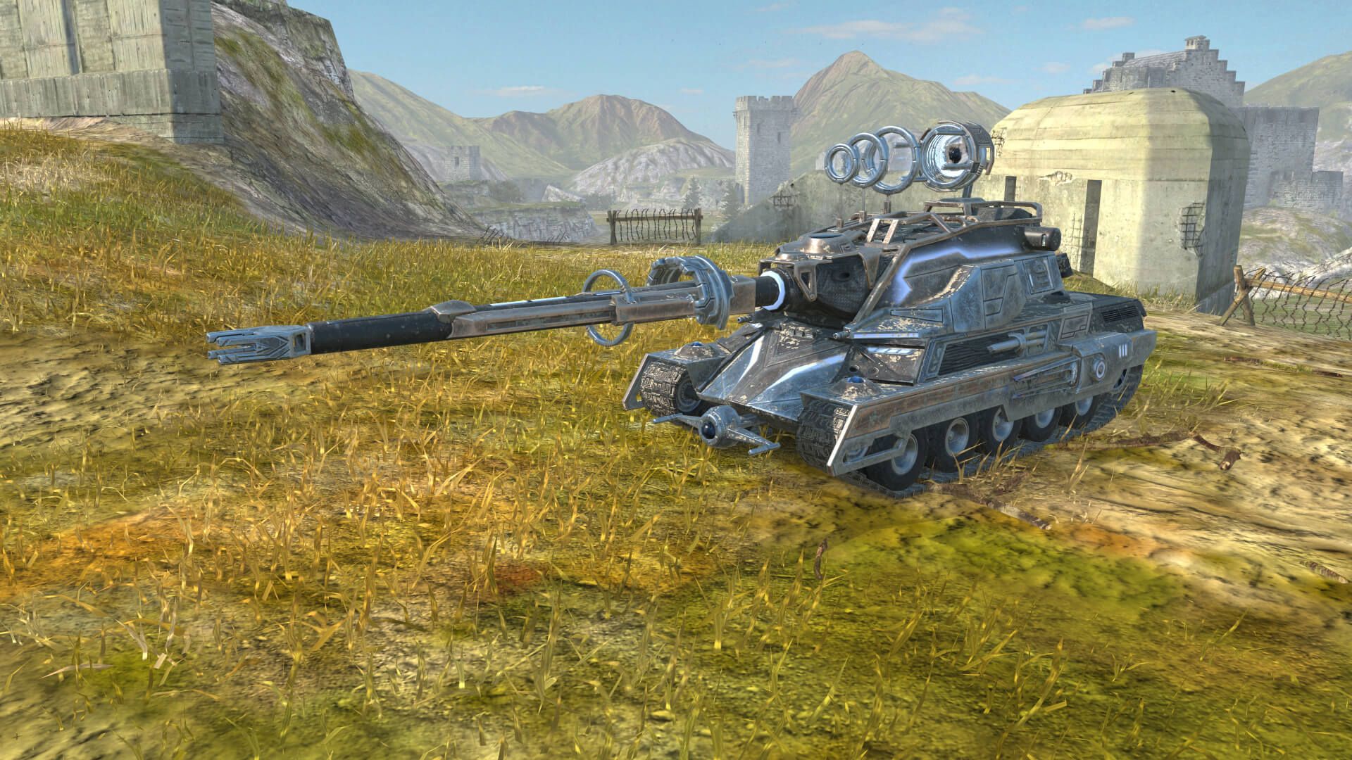 Купить Премиум Танк Камуфляж «Внеземной» для Lorraine 50 t для Tanks Blitz | Танкс Блиц