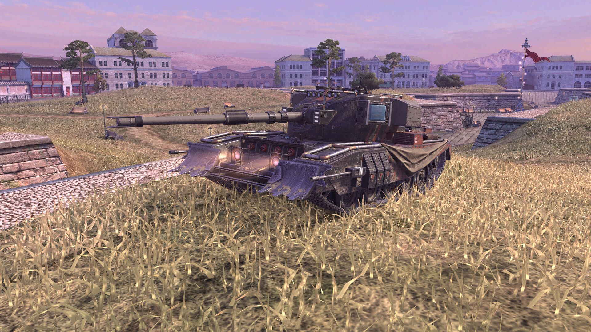 Купить Премиум Танк Камуфляж «Злоумышленник» для FV4202 для Tanks Blitz | Танкс Блиц