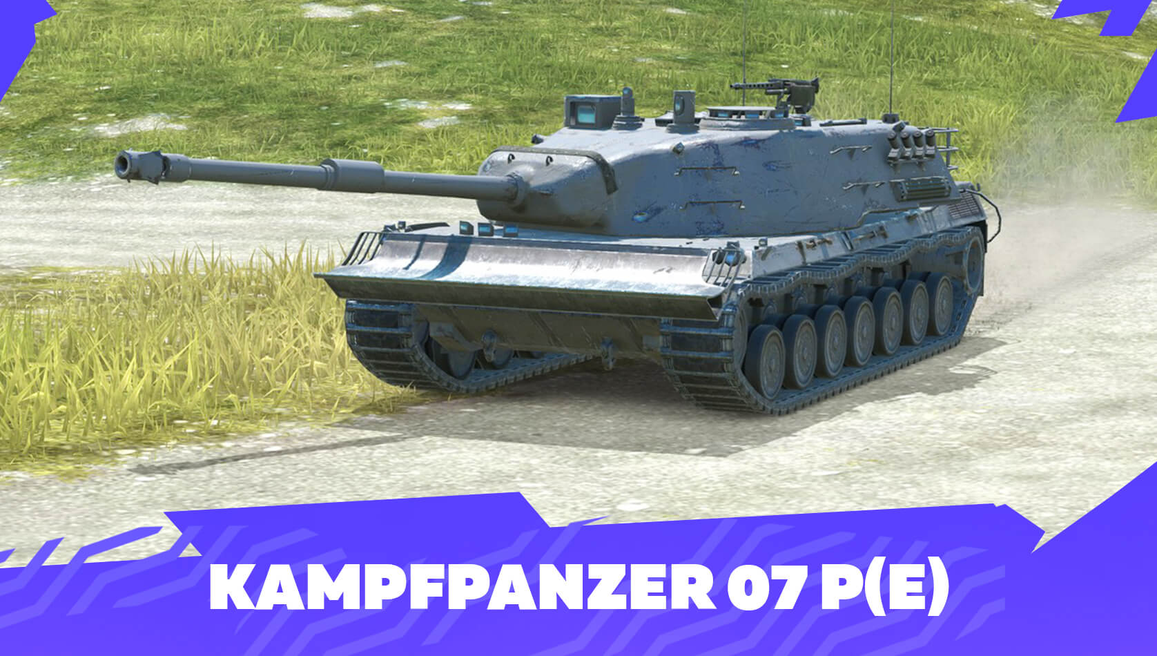 Купить Премиум Танк Kampfpanzer 07 P(E) для Tanks Blitz | Танкс Блиц