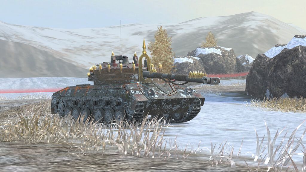 Купить Премиум Танк Kampfpanzer 07 RH для Tanks Blitz | Танкс Блиц