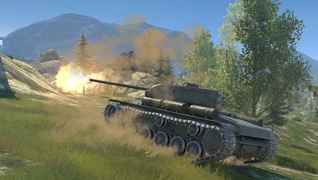 Купить Премиум Танк КВ-1С МЗ для Tanks Blitz | Танкс Блиц