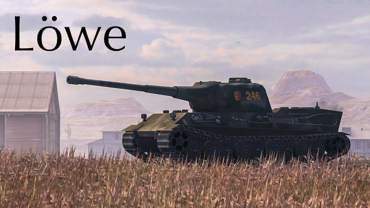 Купить Премиум Танк Lowe для Tanks Blitz | Танкс Блиц