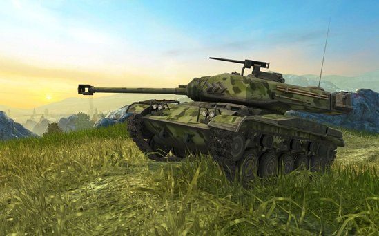 Купить Премиум Танк leKpz M 41 90 mm для Tanks Blitz | Танкс Блиц