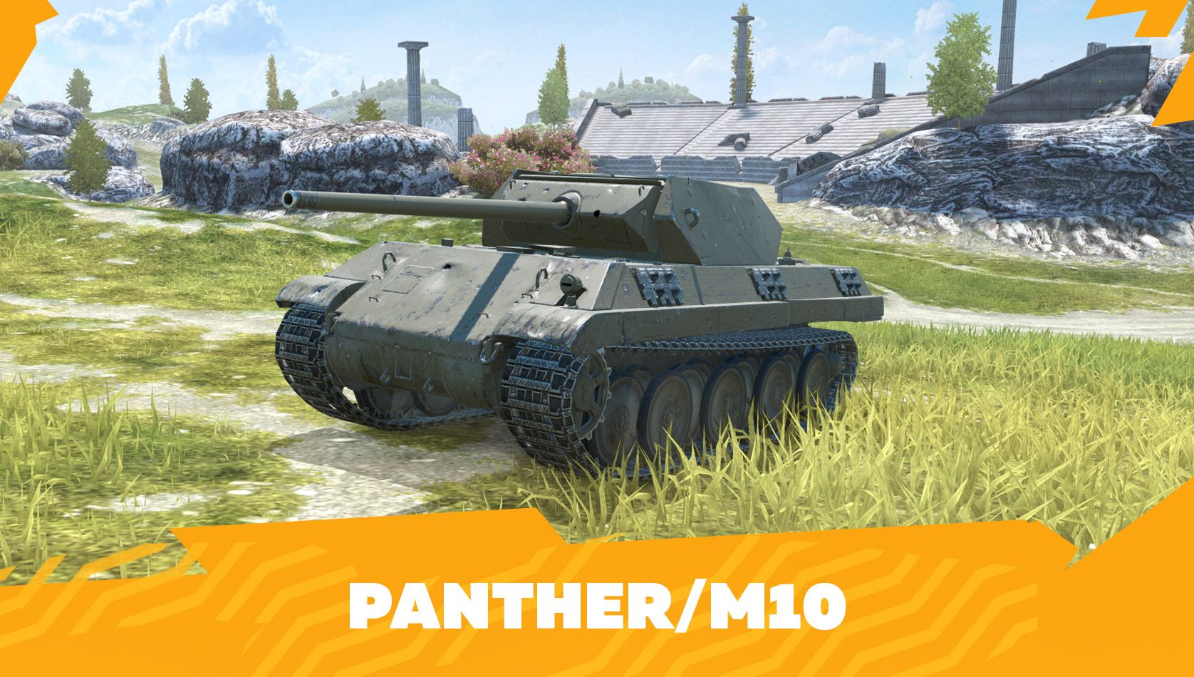 Купить Премиум Танк Panther/M10 для Tanks Blitz | Танкс Блиц