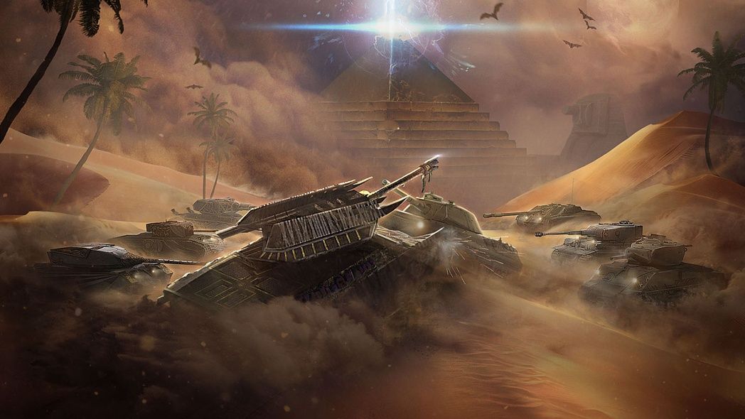 Купить Премиум Танк Фараон для Tanks Blitz | Танкс Блиц