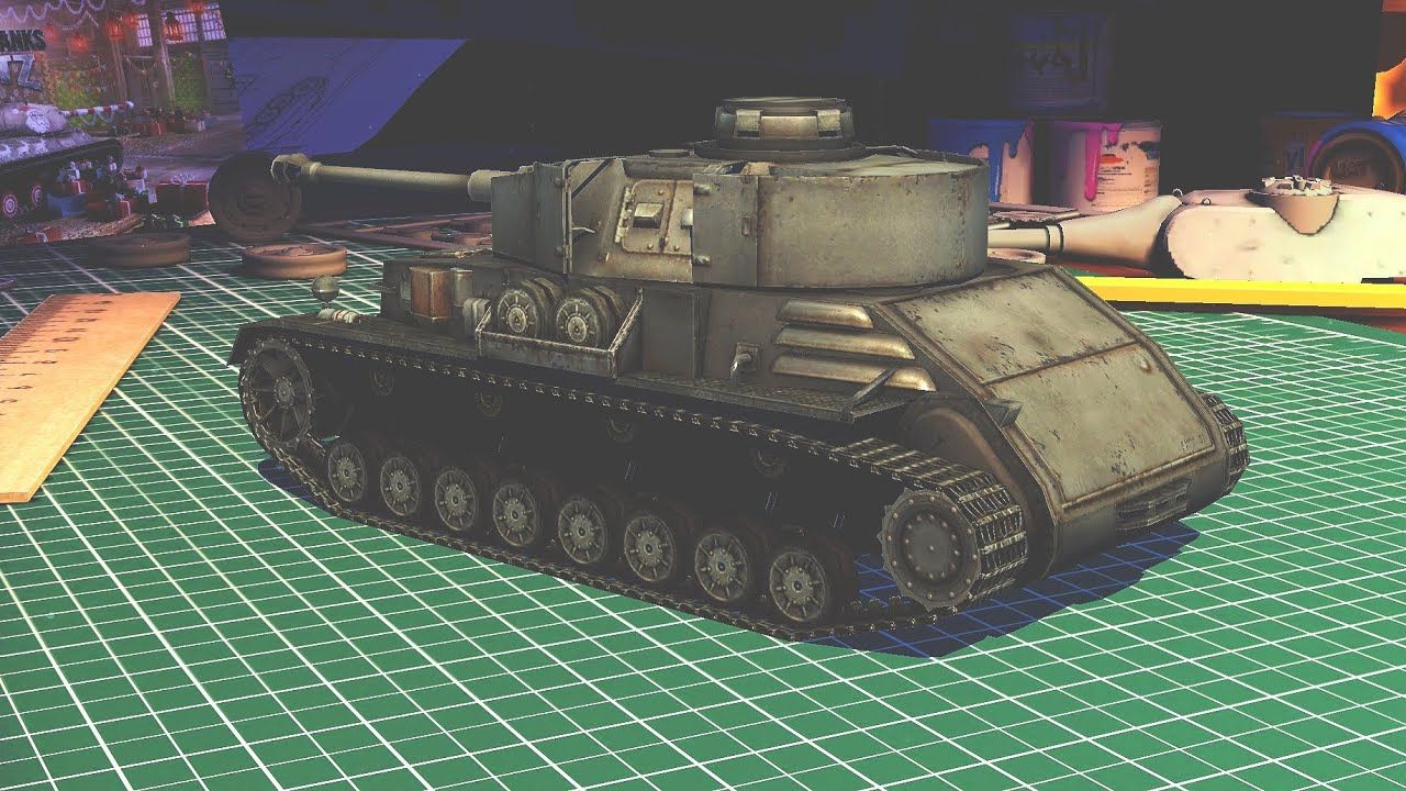 Купить Премиум Танк Pz.Kpfw. IV hydrostat. для Tanks Blitz | Танкс Блиц