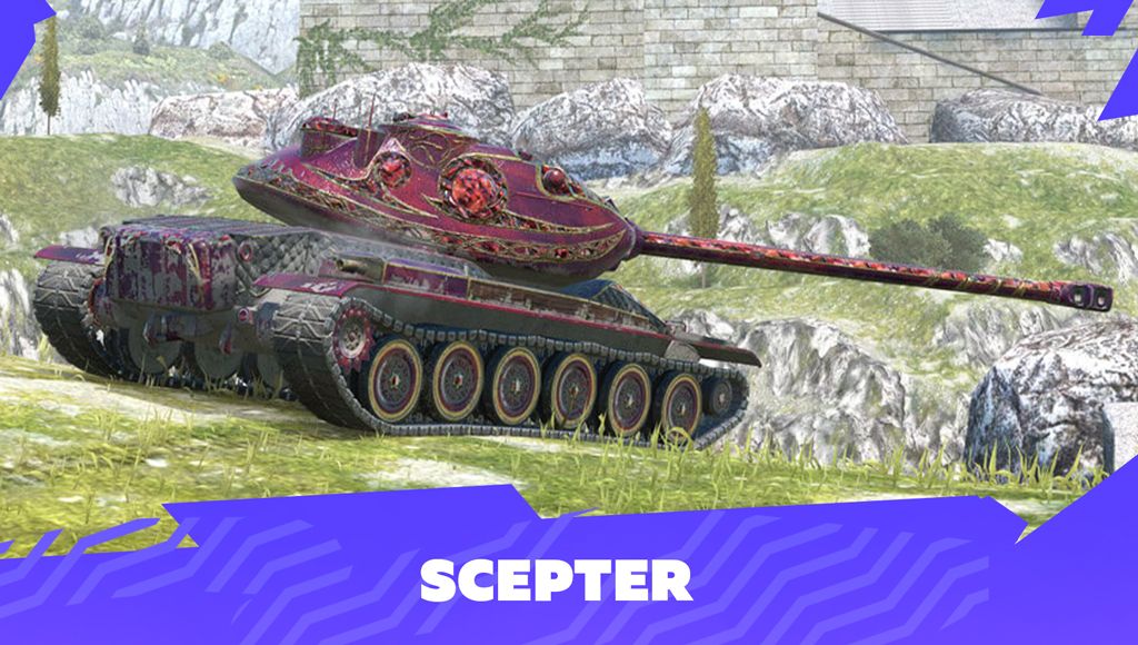 Купить Премиум Танк Scepter для Tanks Blitz | Танкс Блиц