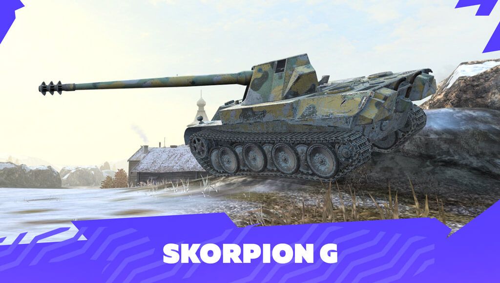 Купить Премиум Танк Skorpion G для Tanks Blitz | Танкс Блиц