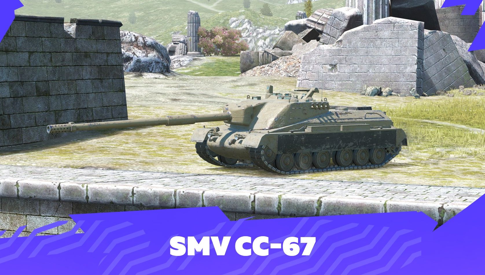 Купить Премиум Танк SMV CC-67 для Tanks Blitz | Танкс Блиц