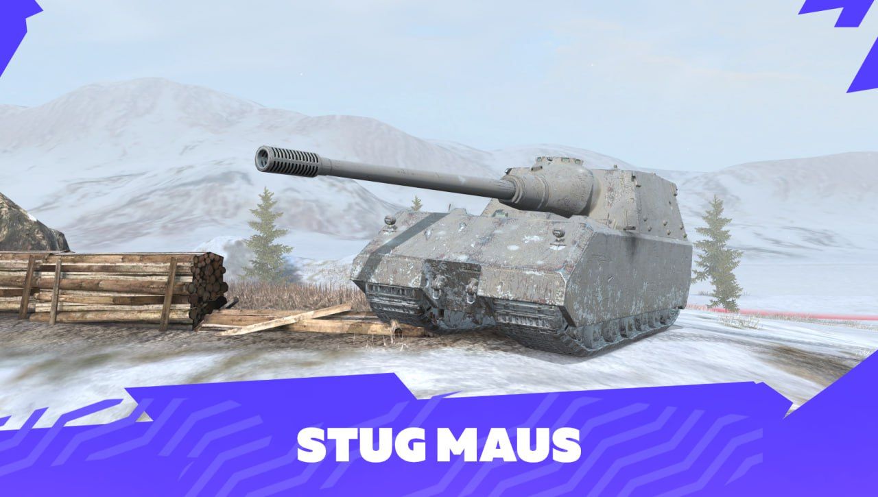 Купить Премиум Танк StuG Maus для Tanks Blitz | Танкс Блиц