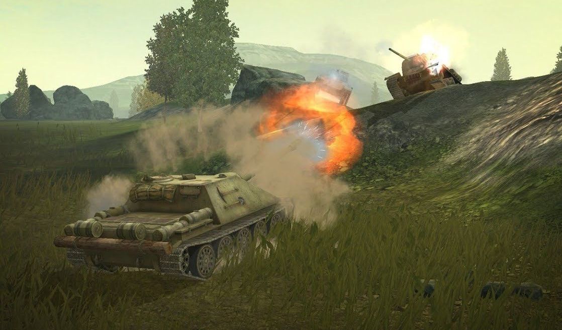 Купить Премиум Танк СУ-122-44 для Tanks Blitz | Танкс Блиц