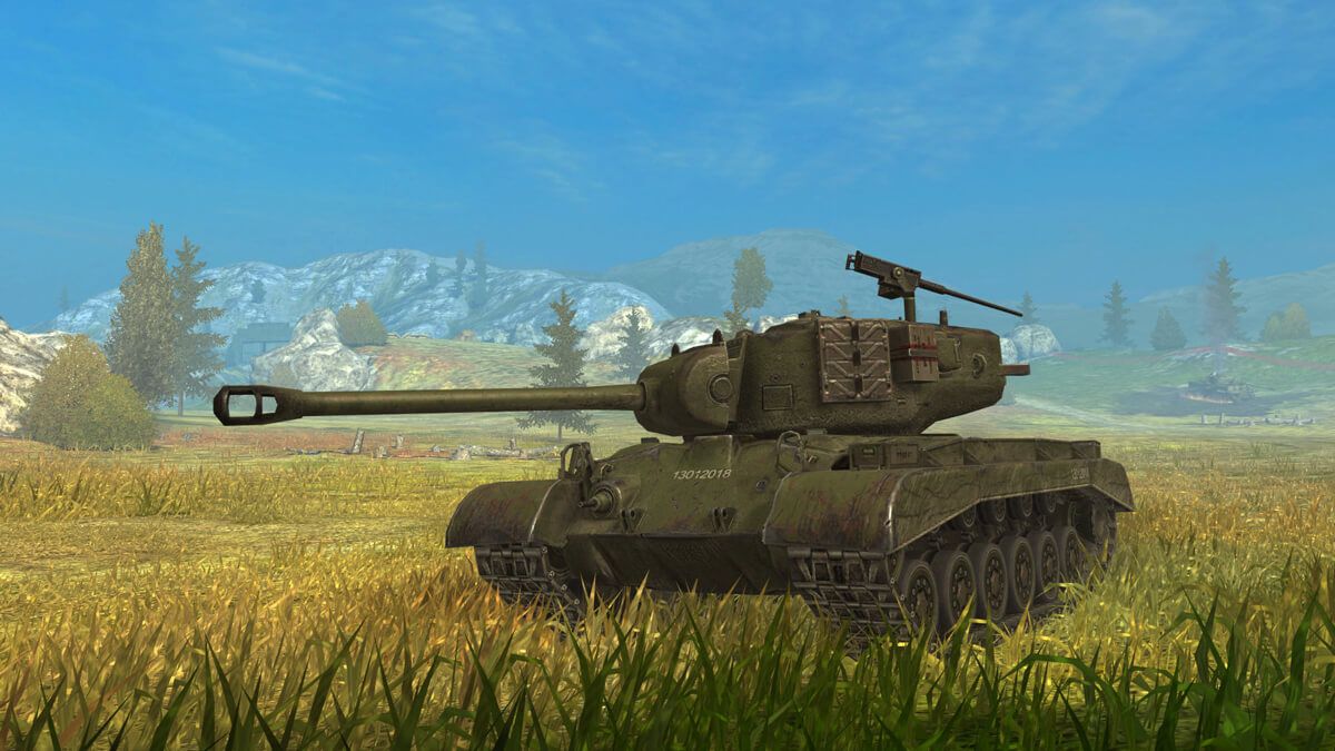 Купить Премиум Танк T26E3 Eagle 7 для Tanks Blitz | Танкс Блиц