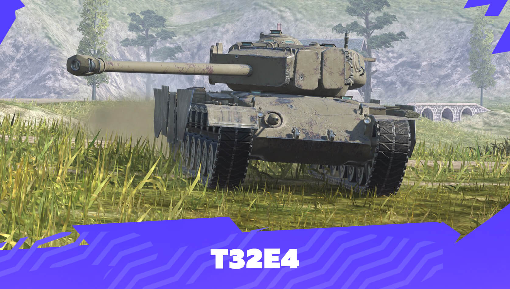 Купить Премиум Танк T32E4 для Tanks Blitz | Танкс Блиц