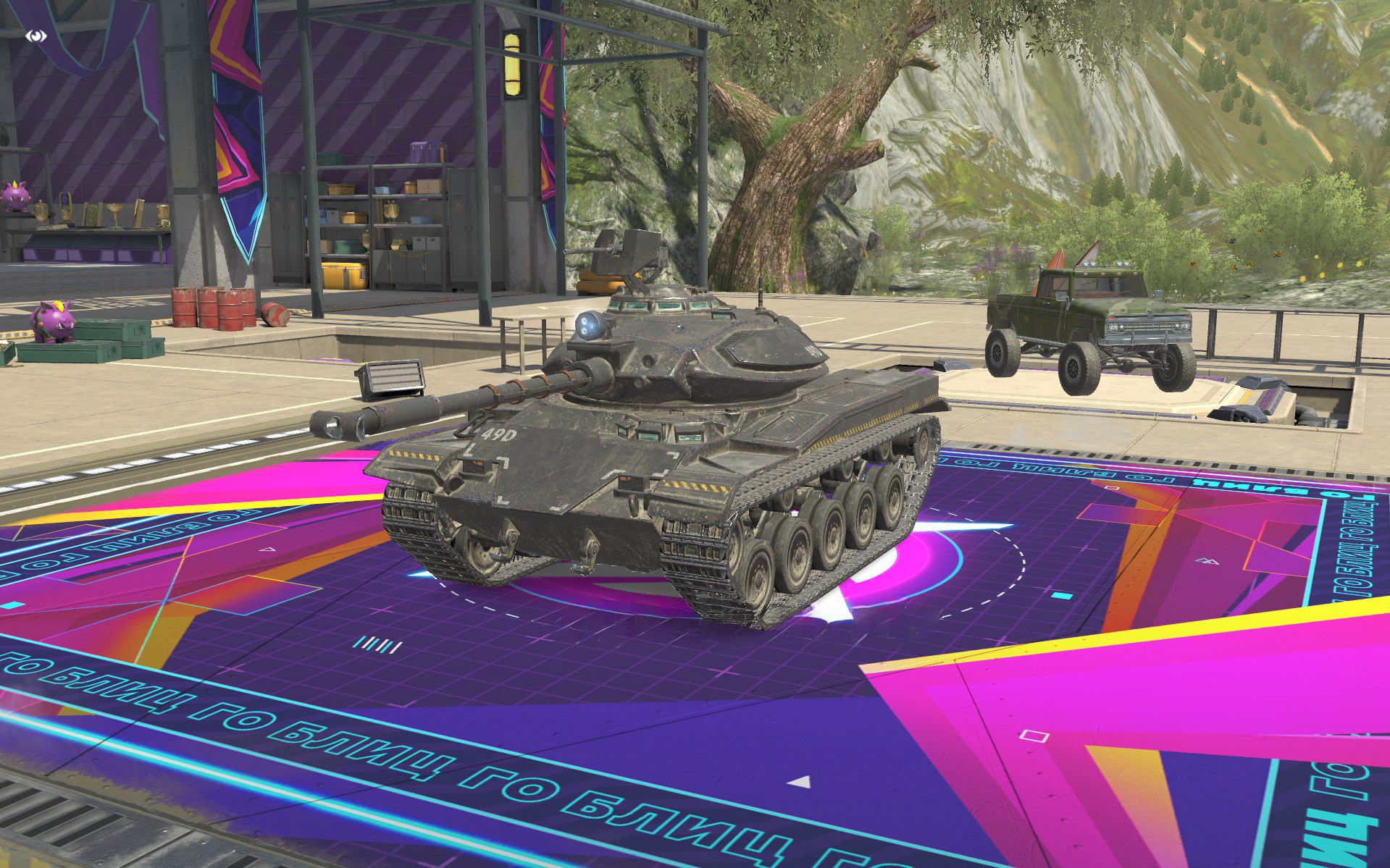 Купить Премиум Танк Т49 Defender для Tanks Blitz | Танкс Блиц