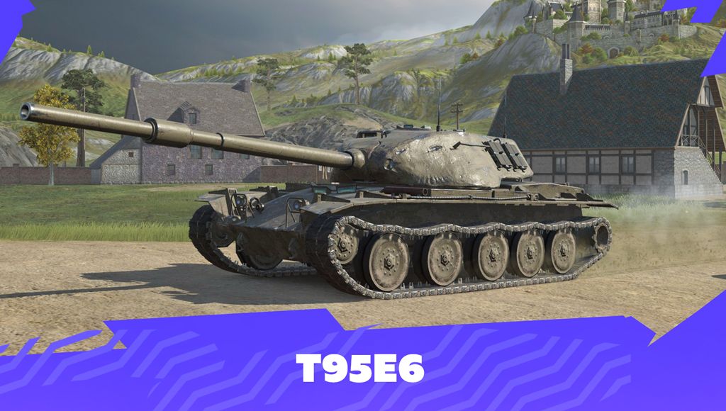 Купить Премиум Танк T95E6 для Tanks Blitz | Танкс Блиц