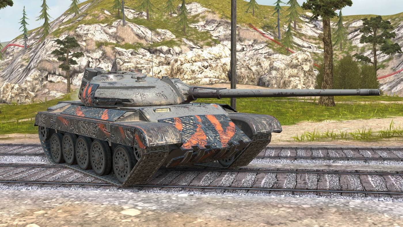 Купить Премиум Танк Titan-54d для Tanks Blitz | Танкс Блиц