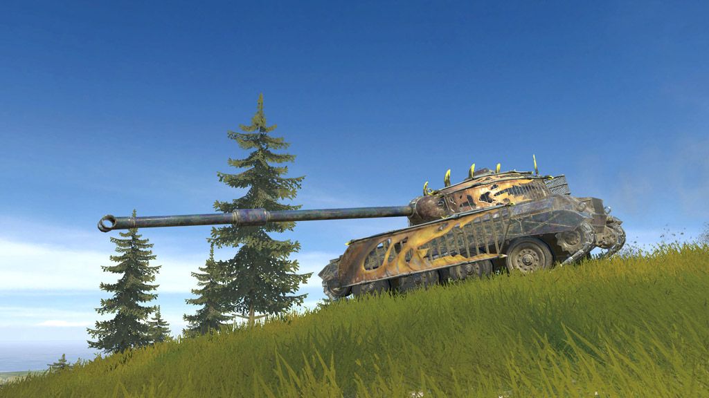 Купить Премиум Танк TL-7-120 для Tanks Blitz | Танкс Блиц