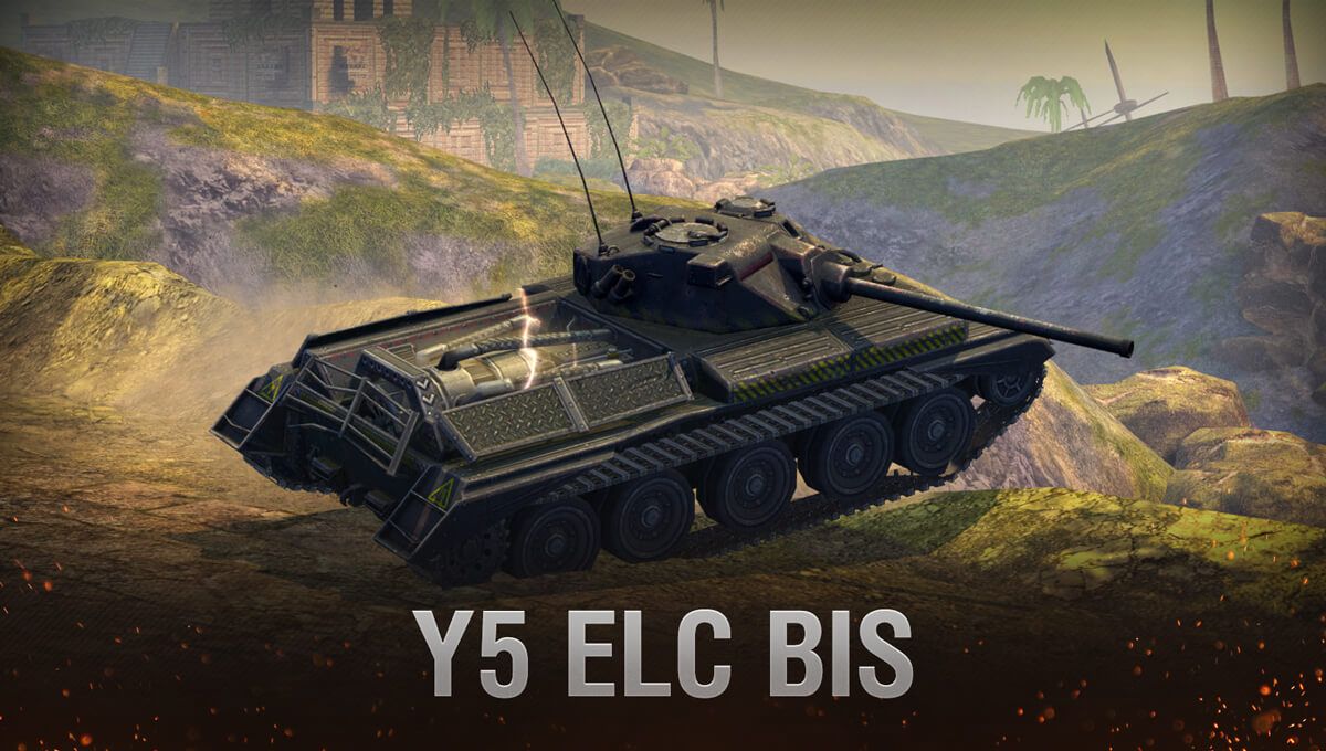 Купить Премиум Танк Y5 ELC bis для Tanks Blitz | Танкс Блиц